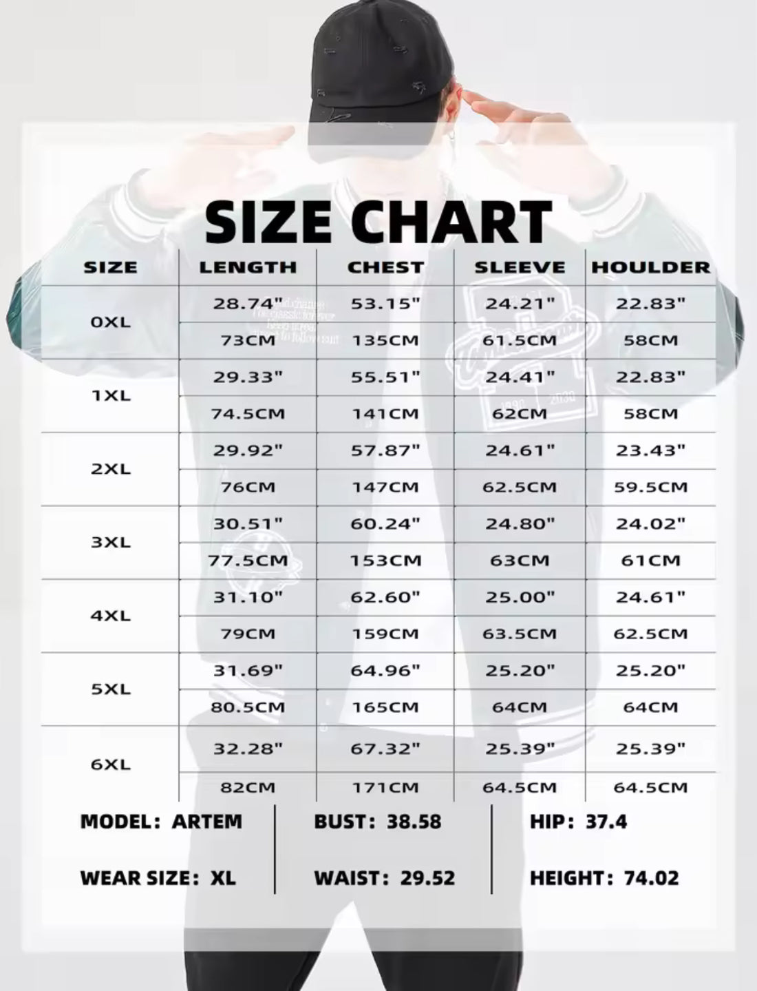 Men's Baseball Jacket Plus Size Bomber Coat Faux Leather Sleeves Spring/Autumn Varsity Windbreaker Tai Chi Embroidery Clothing